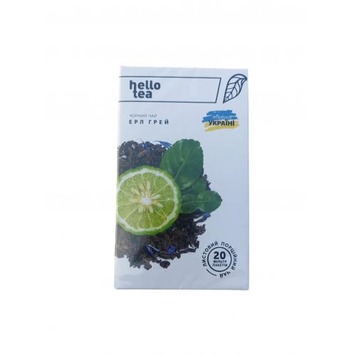 Чай Hello Tea чорний Ерл Грей 20 п 